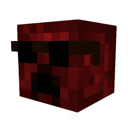 RPG_bread Minecraft avatar head, 3D render