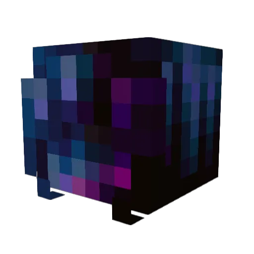RRhino_ Minecraft avatar head, 3D render