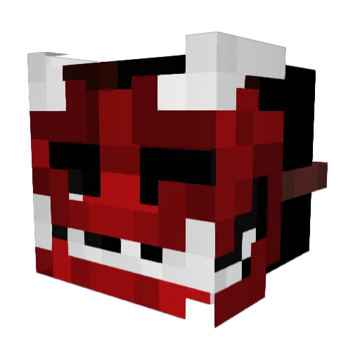 RRottenKiwi Minecraft avatar head, 3D render