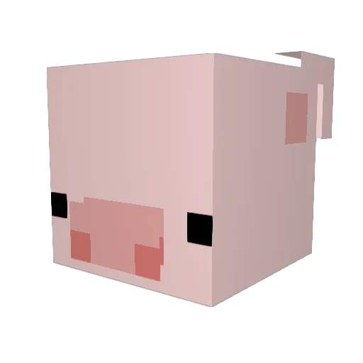 RSAstazza Minecraft avatar head, 3D render