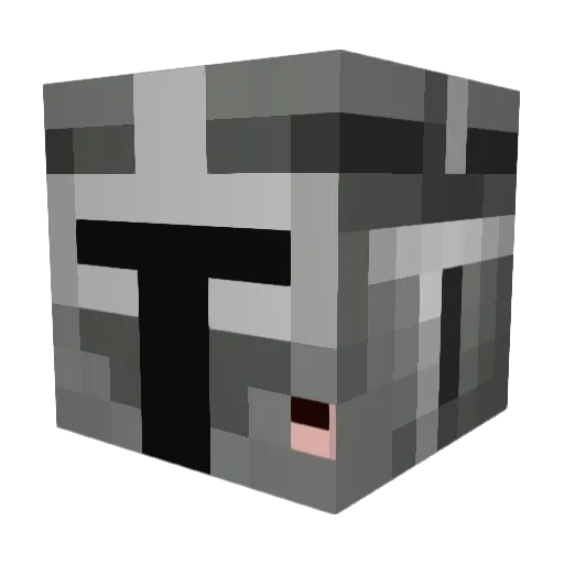RSKDom Minecraft avatar head, 3D render
