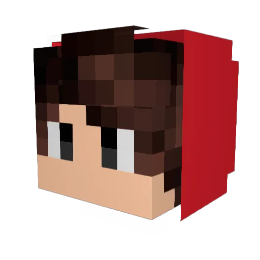RSKhyeon Minecraft avatar head, 3D render