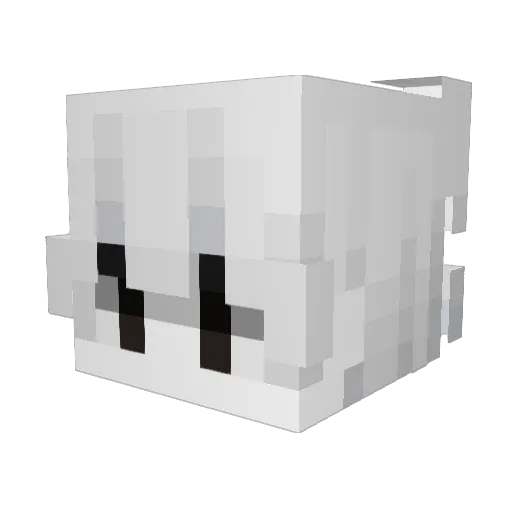 RSLXMB Minecraft avatar head, 3D render