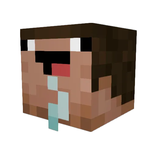 RSSowenYLG Minecraft avatar head, 3D render