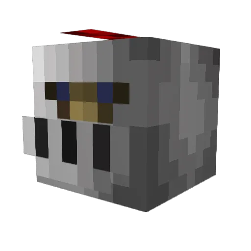 RStrasser Minecraft avatar head, 3D render