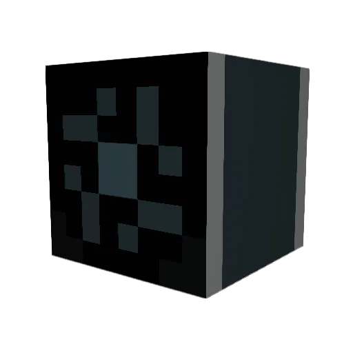 RTX_4090 Minecraft avatar head, 3D render