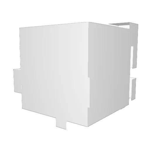 RTXturip Minecraft avatar head, 3D render