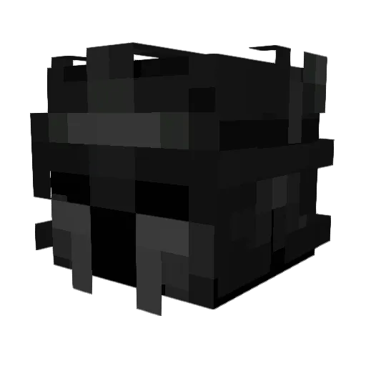 RTYORES Minecraft avatar head, 3D render