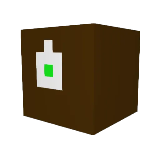 RT_yn Minecraft avatar head, 3D render