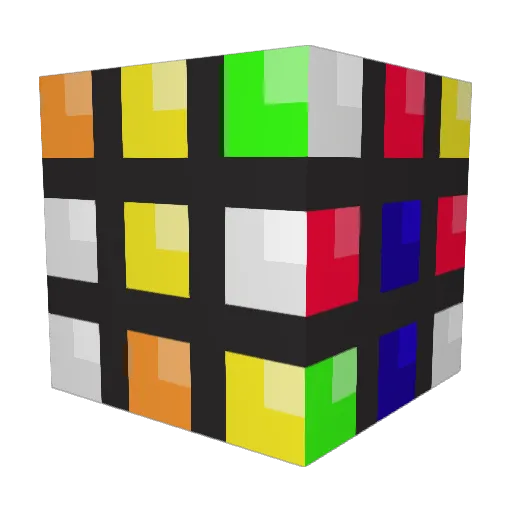 RUBIKSboy123 Minecraft avatar head, 3D render