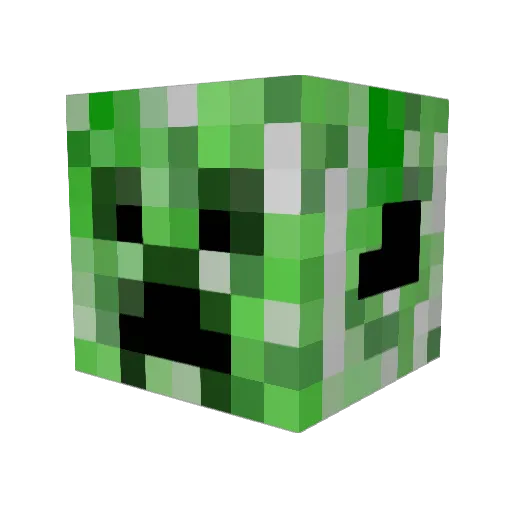 RUFUSOXIDE Minecraft avatar head, 3D render