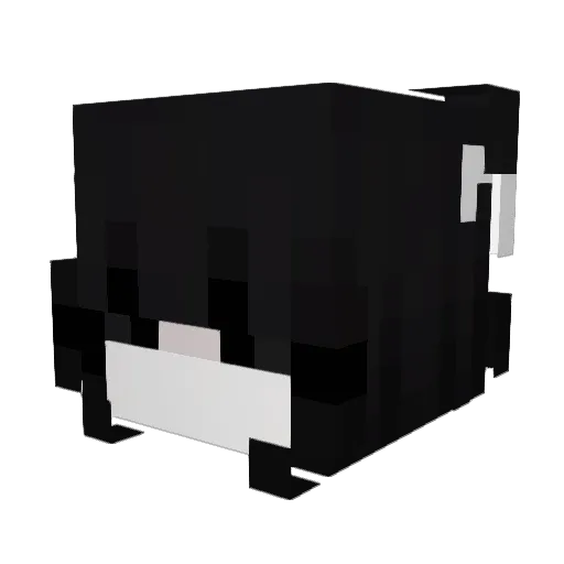 RUNO863 Minecraft avatar head, 3D render