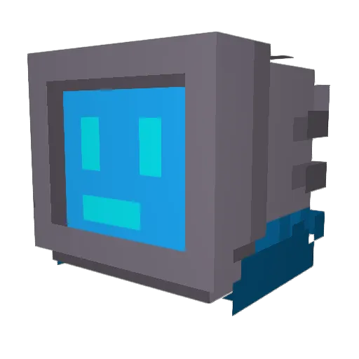 RVG_max Minecraft avatar head, 3D render