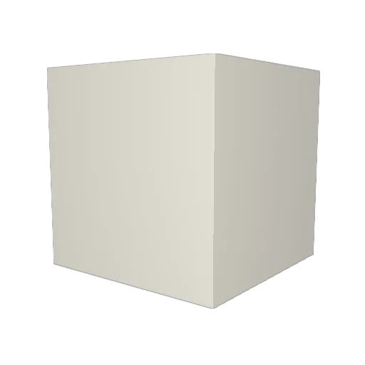 RW1337 Minecraft avatar head, 3D render