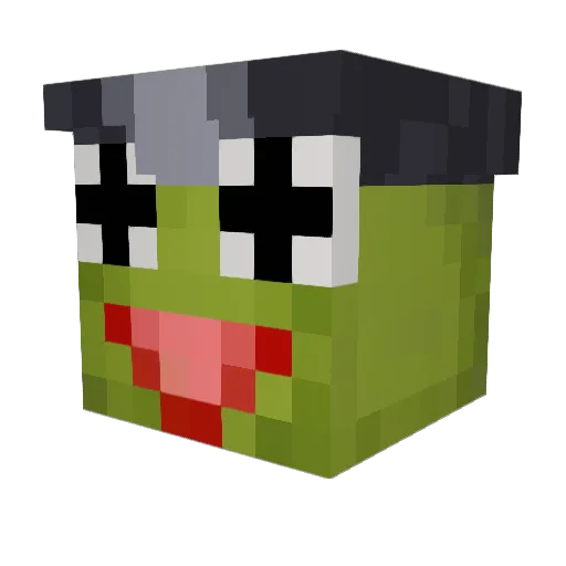RWBYLover82 Minecraft avatar head, 3D render