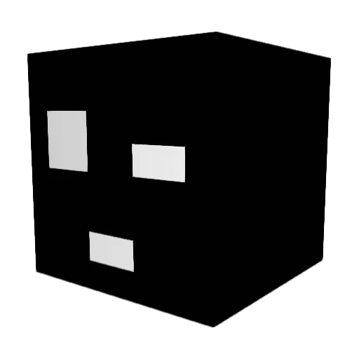 RX8d Minecraft avatar head, 3D render