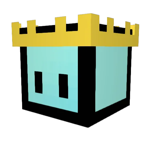 RX_Li Minecraft avatar head, 3D render