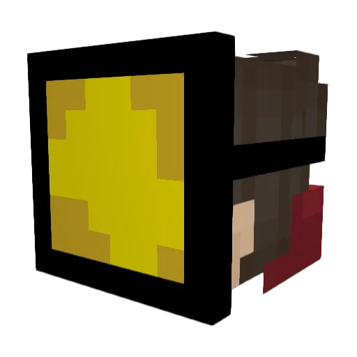RXkaas10 Minecraft avatar head, 3D render