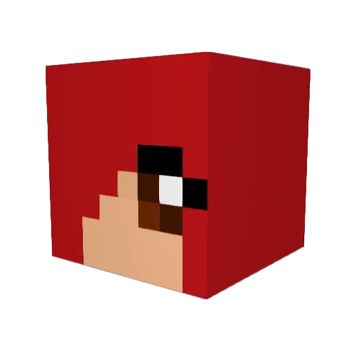 RYANCARROLL123 Minecraft avatar head, 3D render