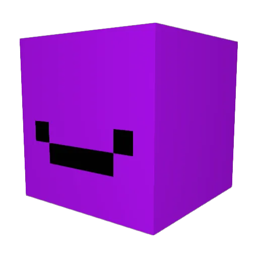 RYETT1314 Minecraft avatar head, 3D render