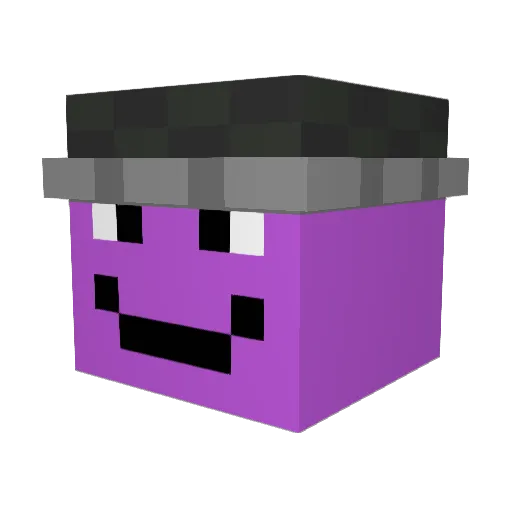 RYROFAN228 Minecraft avatar head, 3D render