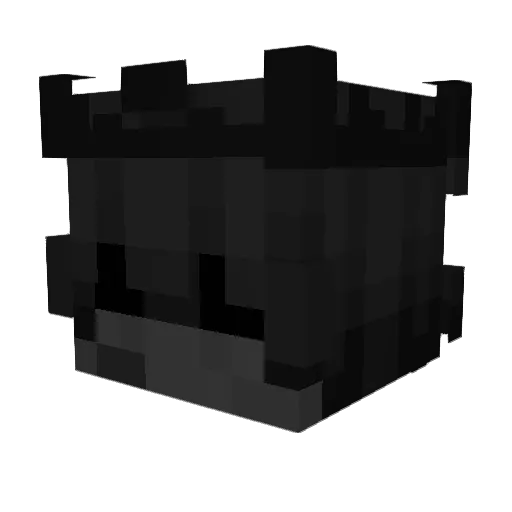 RYZE711 Minecraft avatar head, 3D render