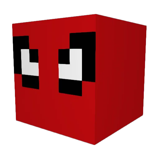 RYZEN_999 Minecraft avatar head, 3D render