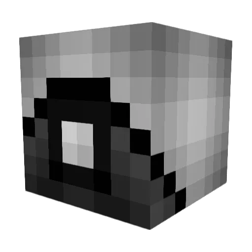 RYgamer0 Minecraft avatar head, 3D render
