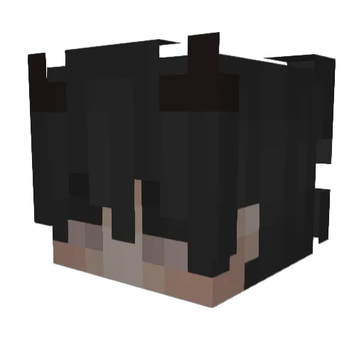 RZ5D Minecraft avatar head, 3D render