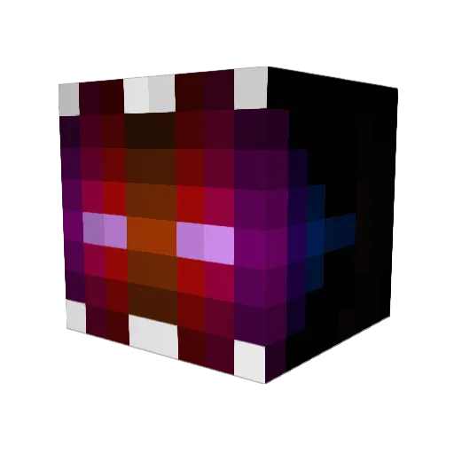 RZRR89 Minecraft avatar head, 3D render