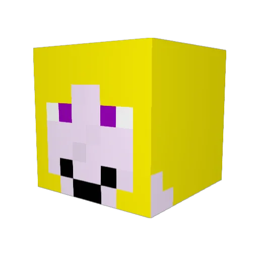 RZflarebolt279 Minecraft avatar head, 3D render