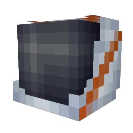 R_C6 Minecraft avatar head, 3D render