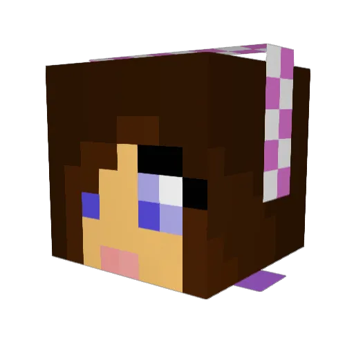 R_Jordy Minecraft avatar head, 3D render