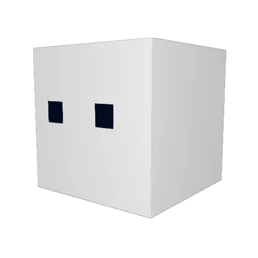 R_RamBLe Minecraft avatar head, 3D render