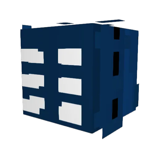 R_U_J_A_ Minecraft avatar head, 3D render