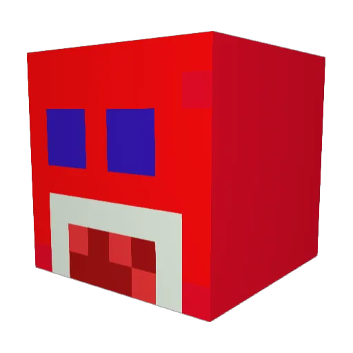 R_ZeroPain Minecraft avatar head, 3D render