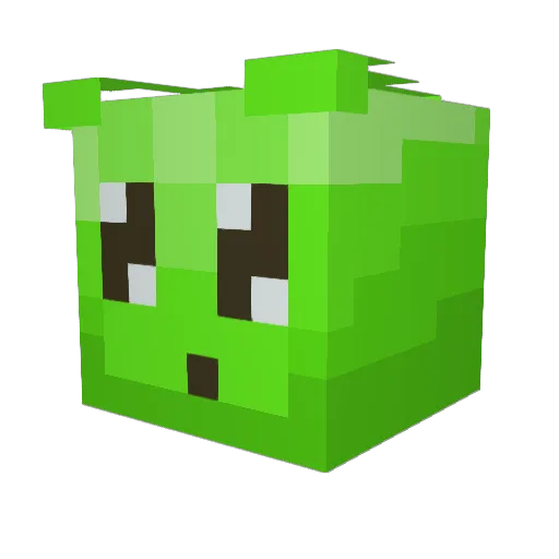 RaClabe Minecraft avatar head, 3D render