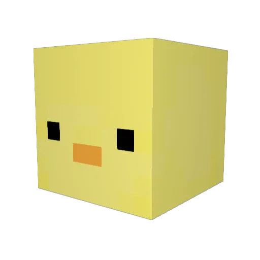RaEdiantGrace Minecraft avatar head, 3D render