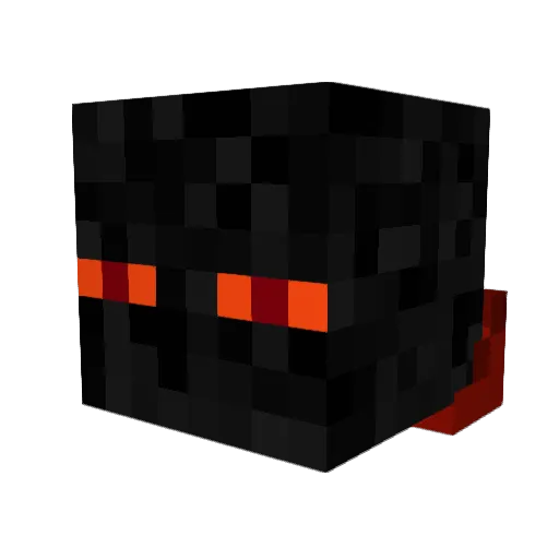 RaY_Shift Minecraft avatar head, 3D render