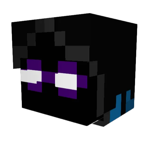 RaZix52 Minecraft avatar head, 3D render