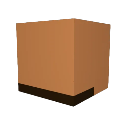 Rabbiot Minecraft avatar head, 3D render