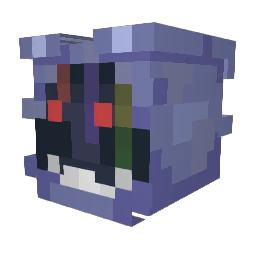 Rabbit1234 Minecraft avatar head, 3D render