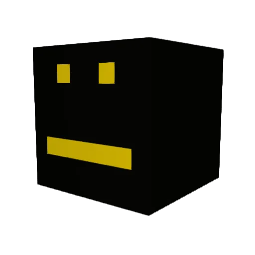 RabbitAss111 Minecraft avatar head, 3D render