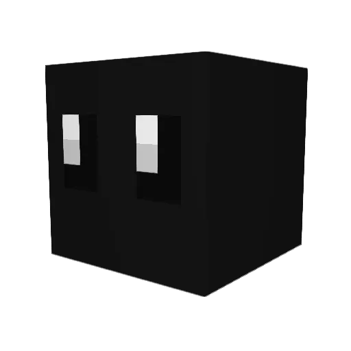 Rabe973 Minecraft avatar head, 3D render