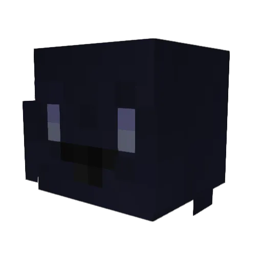 Rabenschiss03g Minecraft avatar head, 3D render
