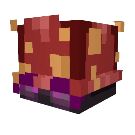 RachWeims Minecraft avatar head, 3D render
