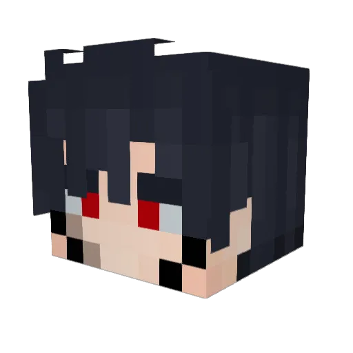 Rack48 Minecraft avatar head, 3D render
