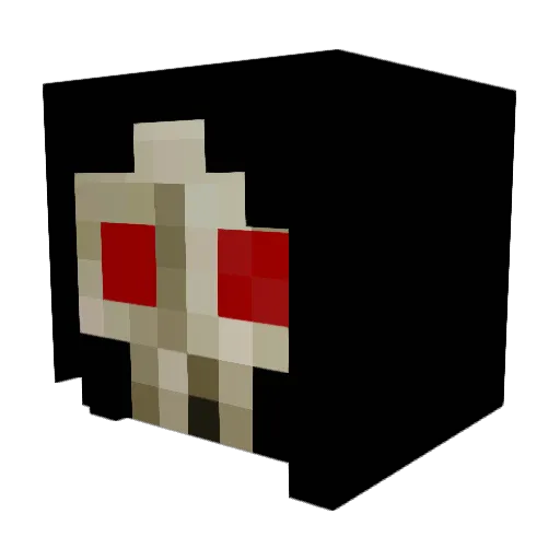 RadBlaze2000 Minecraft avatar head, 3D render