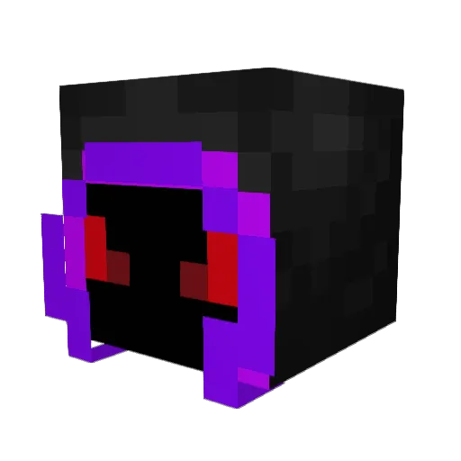 RadUnderminer Minecraft avatar head, 3D render