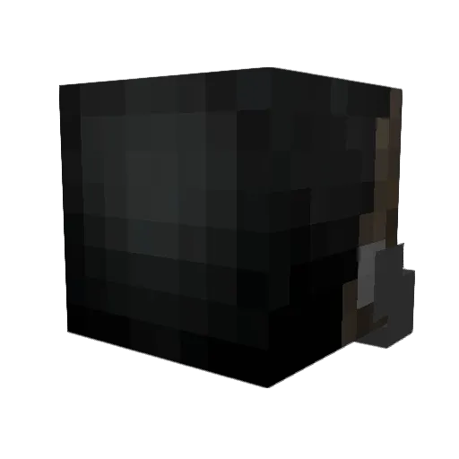 Radar500X Minecraft avatar head, 3D render